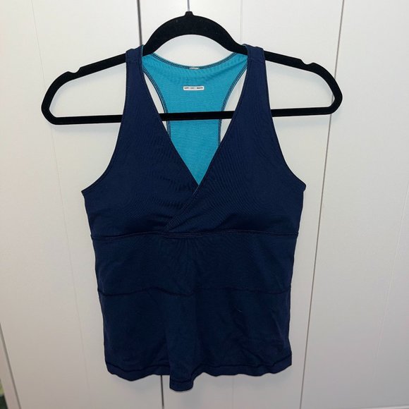 Lululemon Navy Racerback Tank - Picture 1 of 2